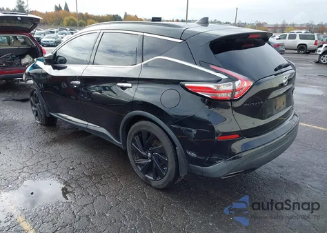 2018 Nissan Murano Sl из США, поврежденный, VIN 5N1AZ2MH5JN133438